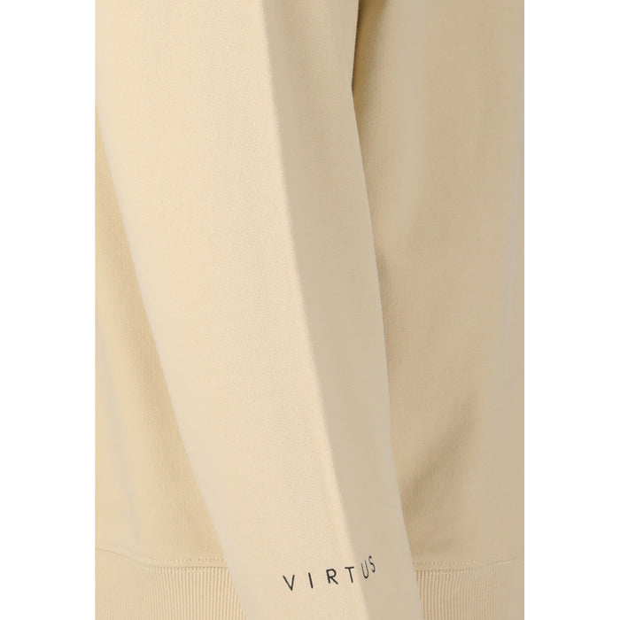 VIRTUS Idan M Crew Neck Sweatshirt 1310 Almond Milk