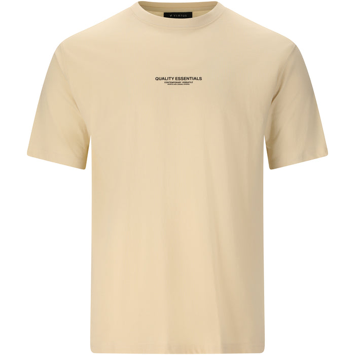 VIRTUS Idan M Graphic Tee T-shirt 1310 Almond Milk