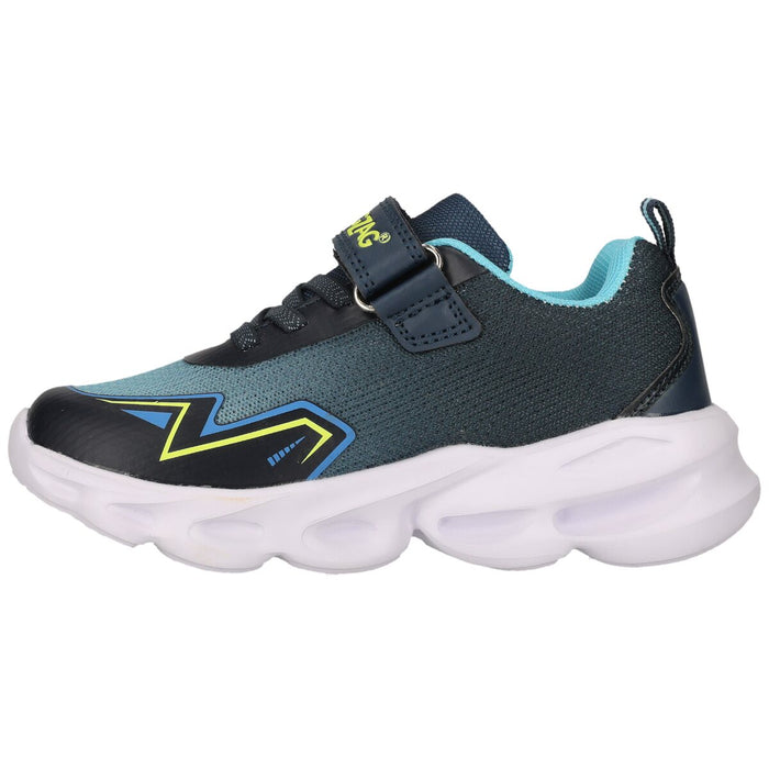 ZIGZAG Ignis Kids Shoe w/Lights Shoes 2002 Navy