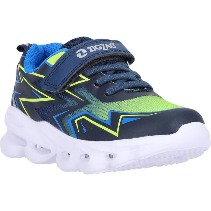 ZIGZAG Ignis Kids Shoe w/Lights Shoes 2048 Navy Blazer