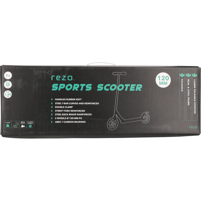 REZO Impulse 120mm Sports Scooter Scooter 1001 Black