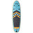 CRUZ! Inflatable Jr. Stand Up Paddleboard SUP Paddleboard 2023 Blue Radiance