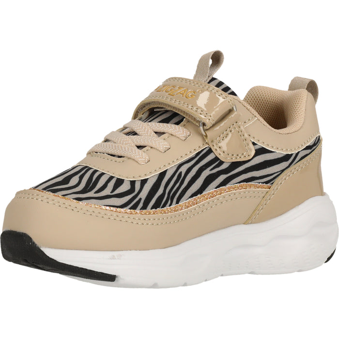 ZIGZAG Inigo Kids Shoe w/Lights Shoes 1136 Simply Taupe