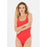 ATHLECIA Isabella W Swimsuit Swimwear 4148 Tomato