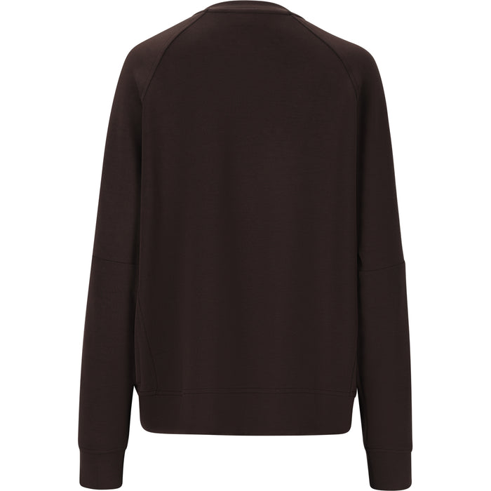 ATHLECIA Jacey W Crew Neck Sweatshirt 1294 Chocolate Torte
