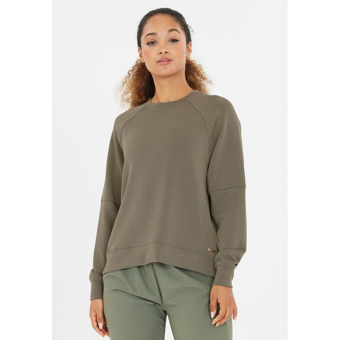 ATHLECIA Jacey W Crew Neck Sweatshirt 3211 Smokey Olive