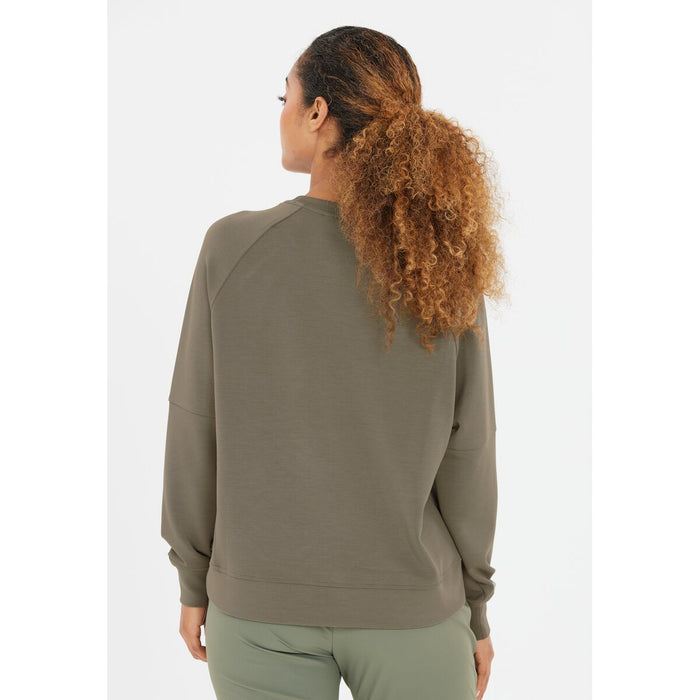 ATHLECIA Jacey W Crew Neck Sweatshirt 3211 Smokey Olive