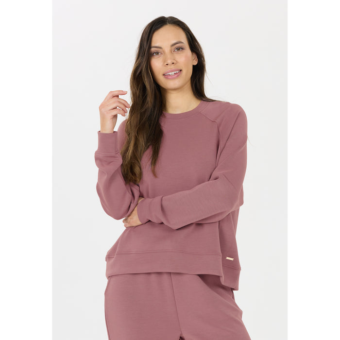ATHLECIA Jacey W Crew Neck Sweatshirt 4321 Rose Taupe