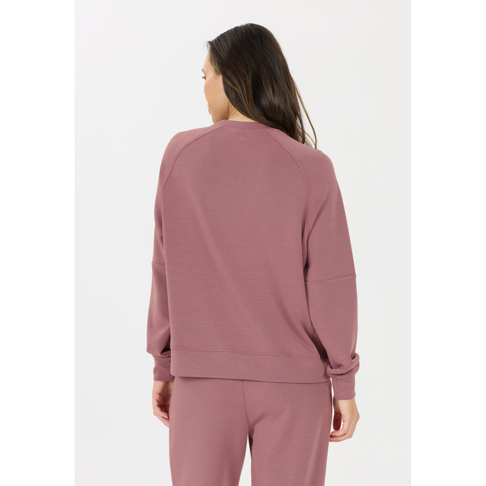 ATHLECIA Jacey W Crew Neck Sweatshirt 4321 Rose Taupe