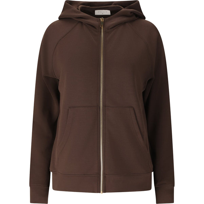 ATHLECIA Jacey W Full Zip Sweatshirt 1294 Chocolate Torte