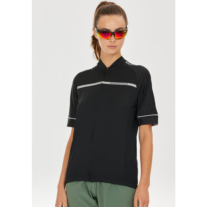 ENDURANCE Jackie W Cycling/MTB S/S Shirt Cycling Shirt 1001 Black