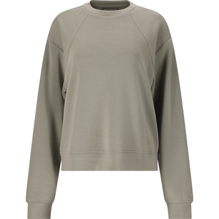 ENDURANCE Jade W Crew Neck Sweatshirt 3120 Shadow