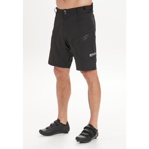 ENDURANCE Jamal M 2-in-1 Cycling/MTB Shorts Cycling Shorts 1001 Black