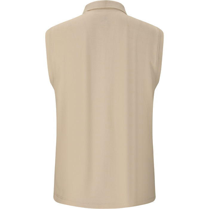 WHISTLER Jamero W Sleveless Polo Polo 1135 Pumice Stone
