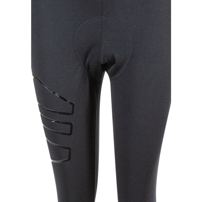 ENDURANCE Jayne W Long Windblock Cycling Tights W/Bib XQL Cycling Tights 1001 Black