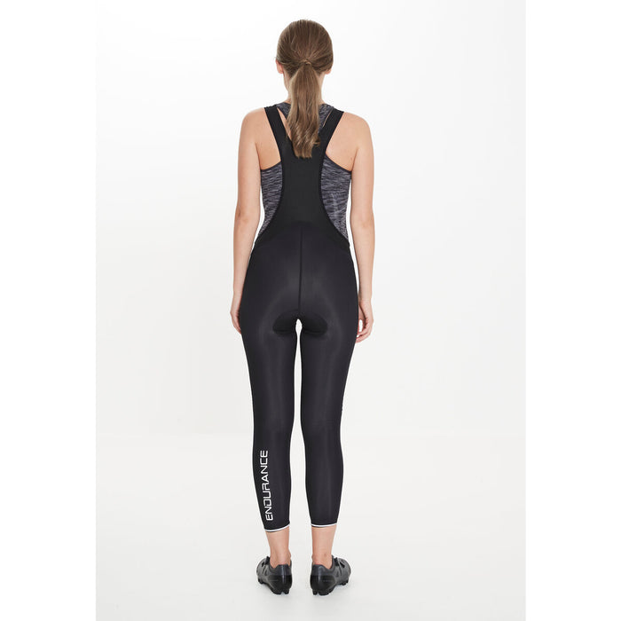 ENDURANCE Jayne W Long Windblock Cycling Tights W/Bib XQL Cycling Tights 1001 Black