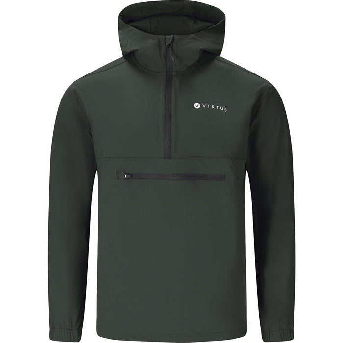 VIRTUS Jayson M Performance Anorak Jacket 1208 Woodland Gray