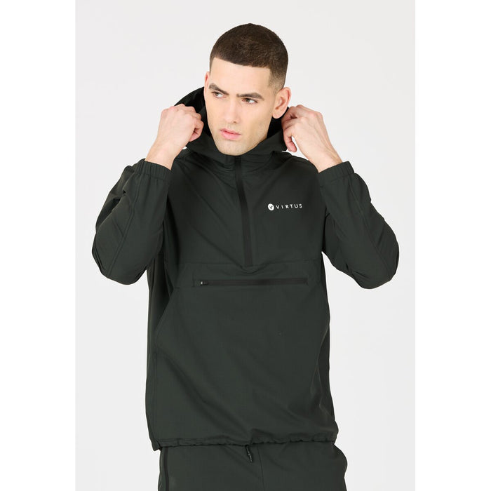 VIRTUS Jayson M Performance Anorak Jacket 1208 Woodland Gray