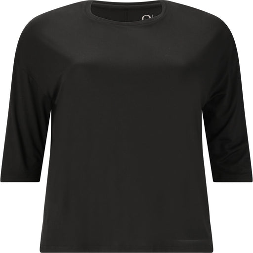 Q SPORTSWEAR Jenirei W Soft Touch 3/4 Tee T-shirt 1001 Black
