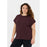 Q SPORTSWEAR Jenirei W Soft Touch Tee T-shirt 4241 Fudge