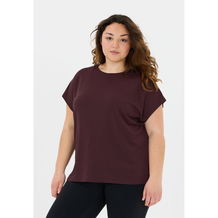 Q SPORTSWEAR Jenirei W Soft Touch Tee T-shirt 4241 Fudge