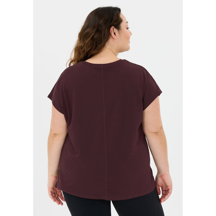 Q SPORTSWEAR Jenirei W Soft Touch Tee T-shirt 4241 Fudge