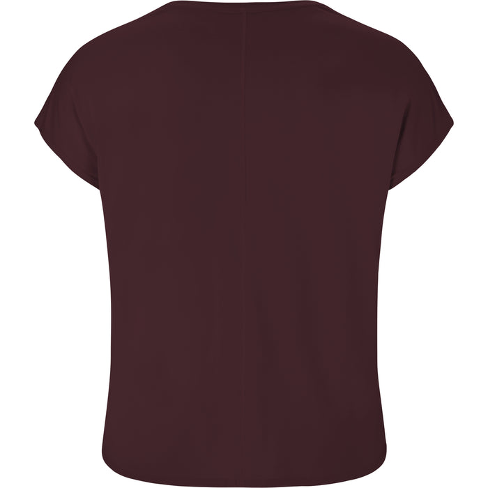 Q SPORTSWEAR Jenirei W Soft Touch Tee T-shirt 4241 Fudge