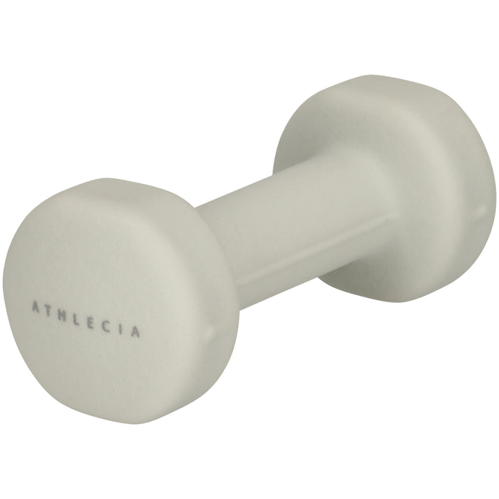 ATHLECIA Jessey Neoprene Dumbbell 2KG Fitness equipment 1207 Vaporous Gray