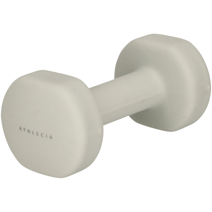 ATHLECIA Jessey Neoprene Dumbbell 5KG Fitness equipment 1207 Vaporous Gray