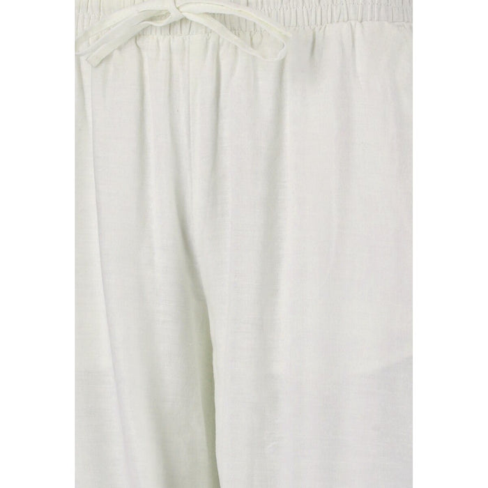 CRUZ Jessy W Pants - Linen Pants 1002 White