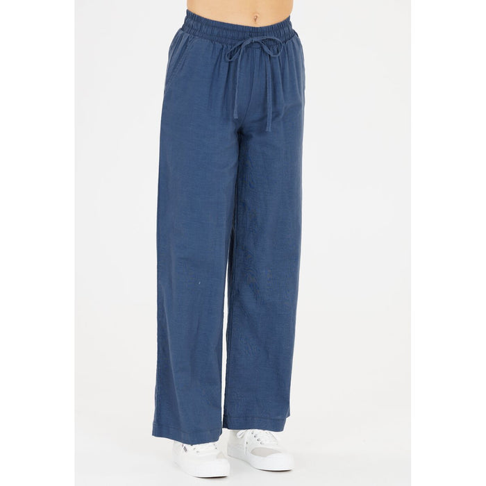 CRUZ Jessy W Pants - Linen Pants 2135 Dark Denim