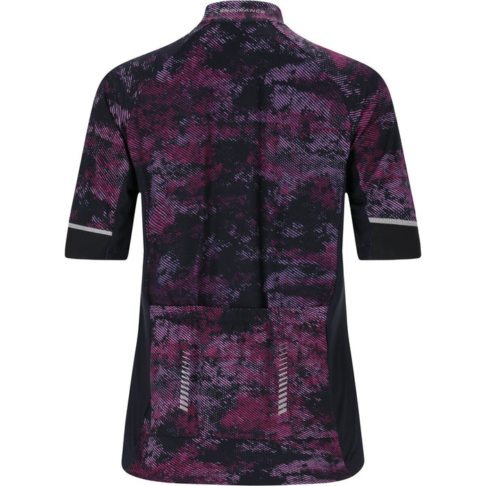 ENDURANCE Jetti W Cycling MTB S/S Shirt Cycling Shirt Print 3374