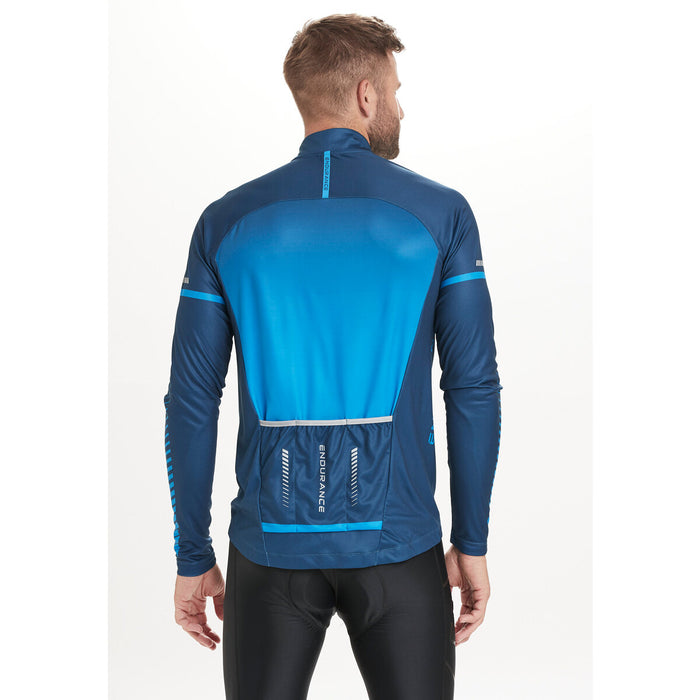 ENDURANCE Jillard M Cycling/MTB L/S Shirt Cycling Shirt 2062 Brilliant Blue