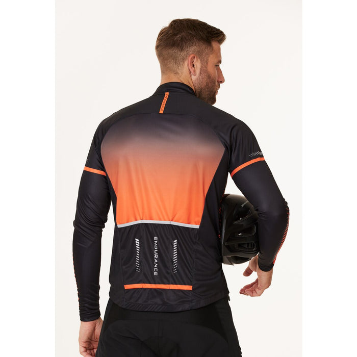 ENDURANCE Jillard M Cycling/MTB L/S Shirt Cycling Shirt 5070 Flame
