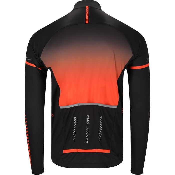 ENDURANCE Jillard M Cycling/MTB L/S Shirt Cycling Shirt 5070 Flame
