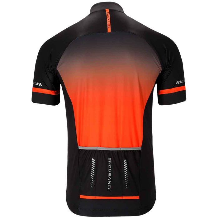 ENDURANCE Jillard M Cycling/MTB S/S Shirt Cycling Shirt 5070 Flame
