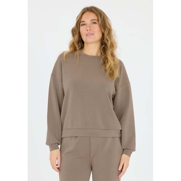 ATHLECIA Jillnana W Crew Neck Sweatshirt 1292 Greige