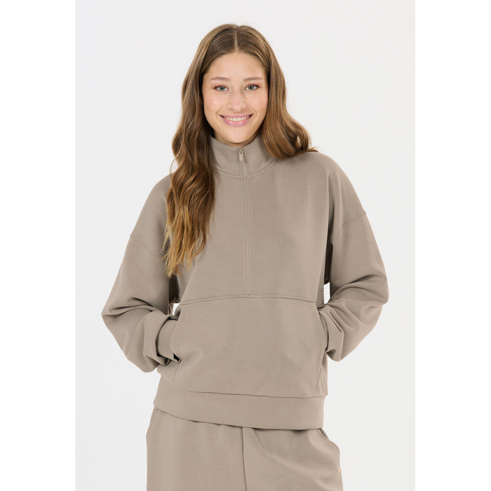 ATHLECIA Jillnana W Half Zip Sweatshirt 1313 Laurel Oak