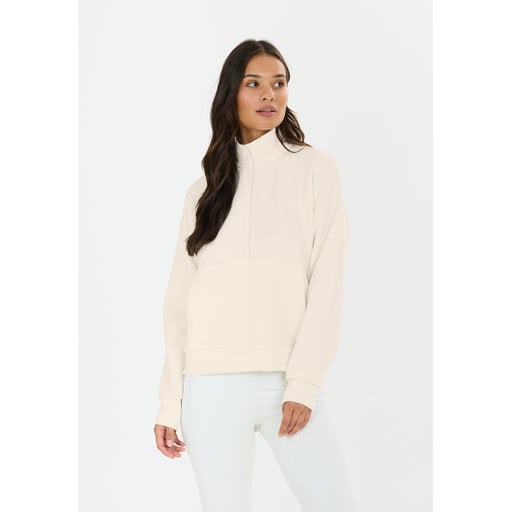 ATHLECIA Jillnana W Half Zip Sweatshirt 1207 Vaporous Gray