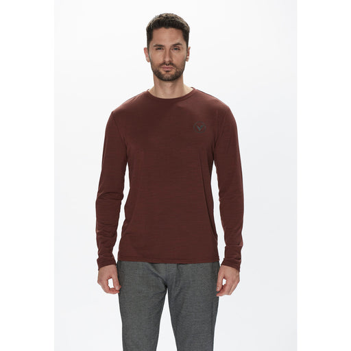 VIRTUS Jokers M L/S Tee T-shirt 4181 French Bordeaux