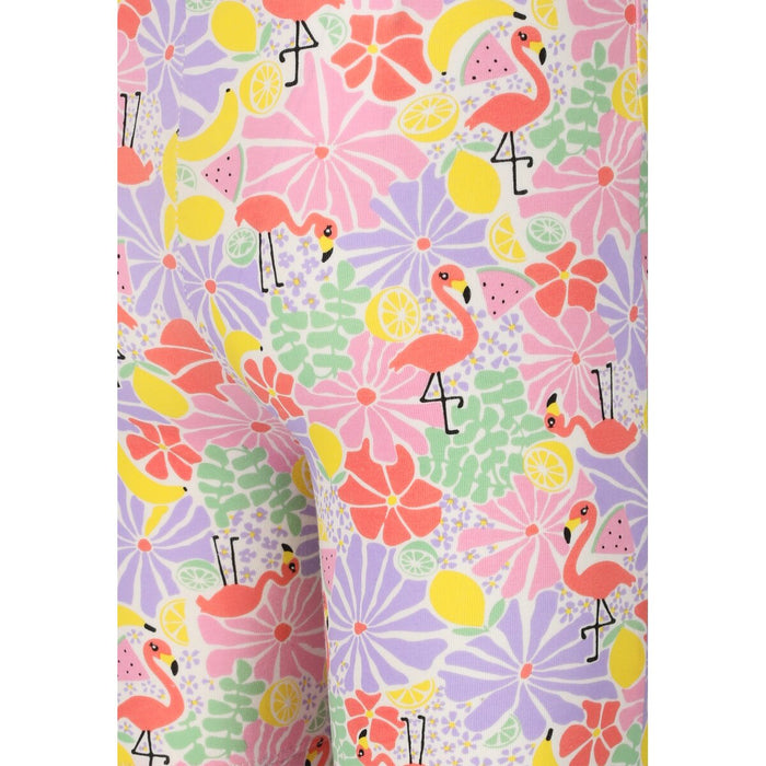 ZIGZAG Jolene Printed Short Tights Shorts 4391 Begonia Pink
