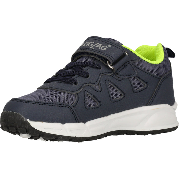 ZIGZAG Jolt Kids Shoe w/Lights Shoes 2002 Navy