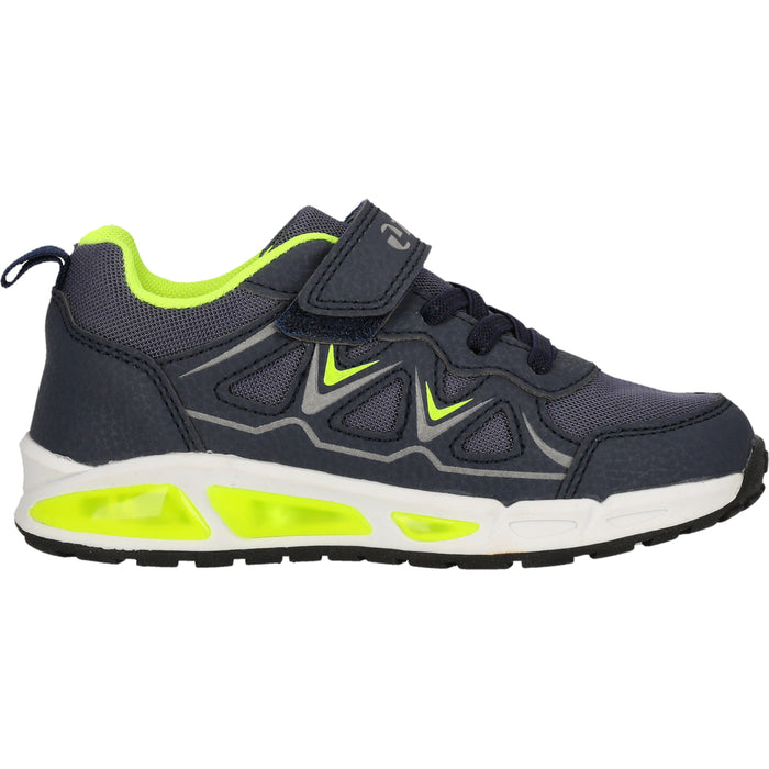 ZIGZAG Jolt Kids Shoe w/Lights Shoes 2002 Navy