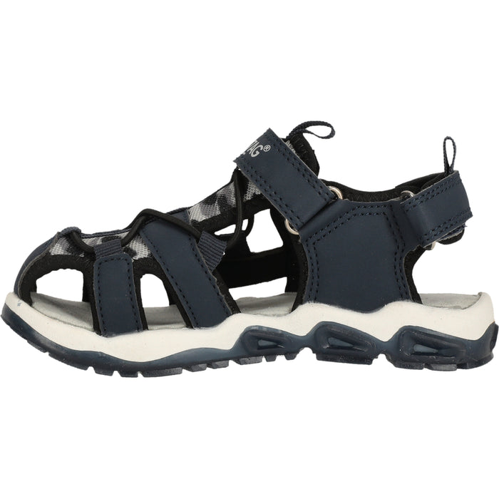 ZIGZAG Jugoe Kids Closed Sandal W/Lights Sandal 2002 Navy