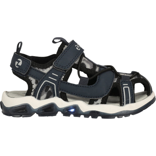 ZIGZAG Jugoe Kids Closed Sandal W/Lights Sandal 2002 Navy
