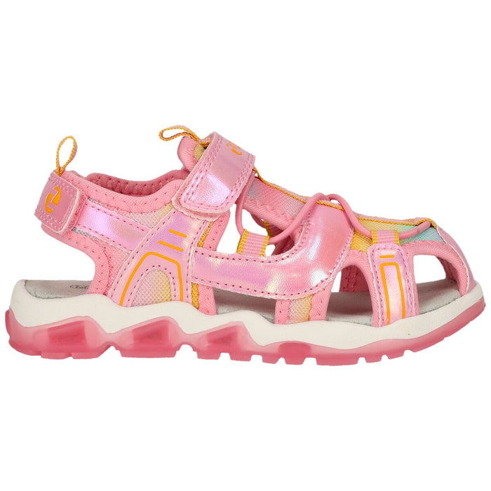 ZIGZAG Jugoe Kids Closed Sandal W/Lights Sandal 4391 Begonia Pink