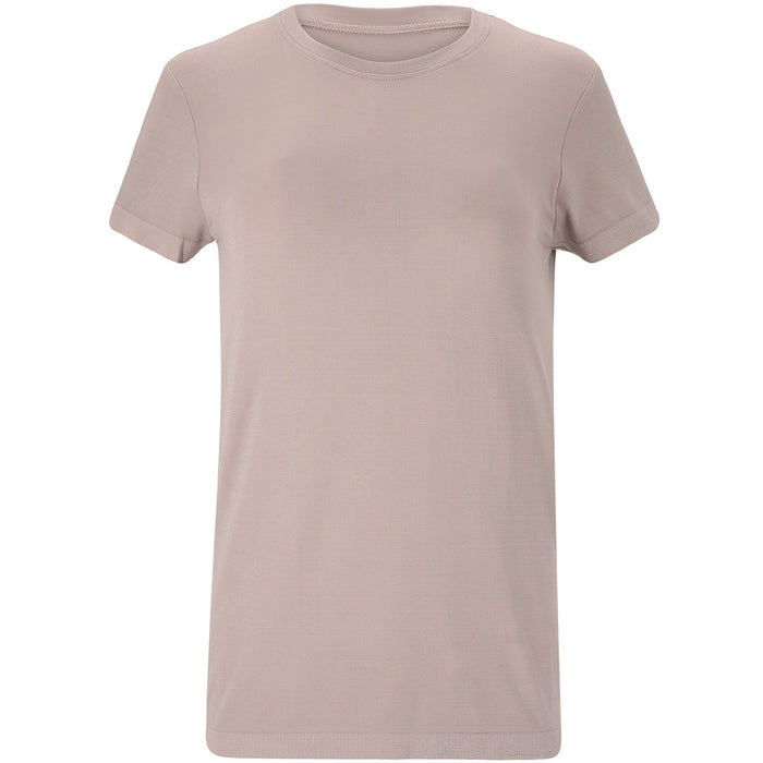 ATHLECIA Julee W Loose Fit S/S Seamless Tee T-shirt 1126 Gull Gray