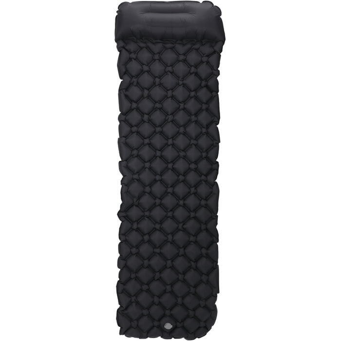 WHISTLER Kadenwood Inflatable Sleeping Pad w/ Pillow Inflating mattress 1001 Black