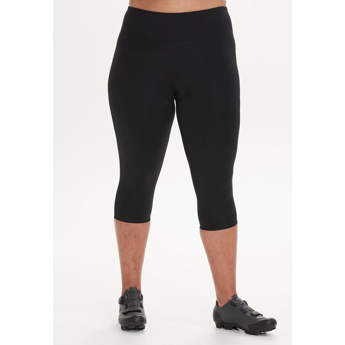 Q SPORTSWEAR Kaisa W 3/4 Indoor Cycling Tights Cycling Tights 1001 Black