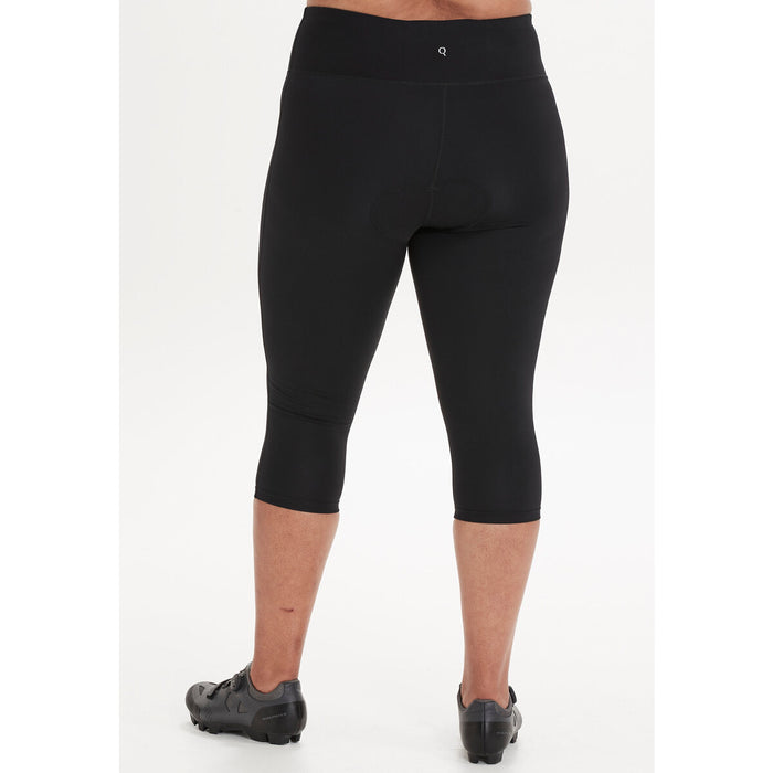 Q SPORTSWEAR Kaisa W 3/4 Indoor Cycling Tights Cycling Tights 1001 Black